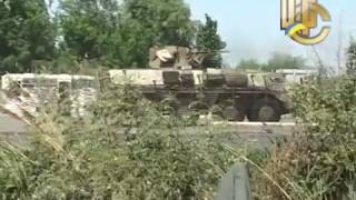 АТО: БТР-4 в бою під Слов'янськом. Відбиття нападу терористів