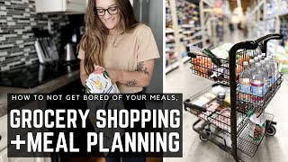 GROCERY SHOPPING & MEAL PLANNING FOR THE WEEK