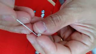 #Aari work basic stitch for #Beginners