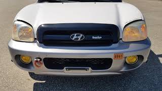 798743/Hyundai SantaFe/4x4Drive/ 2004year /full tuning(exterior/interior)+driver power seat