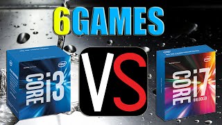 i3-6100 OC 4.6Ghz vs i7-6700k Stock | GTX 970 OC | 2560 x 1440 | in 6 games