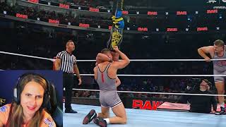 WWE Raw Creed Brothers IMPRESSIVE Spot!! March 18 2024