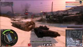 Т-72 Урал. PVE-Операция Скорпион. Сложность Ветеран. 12 фрагов, 11347 урона. Armored Warfare