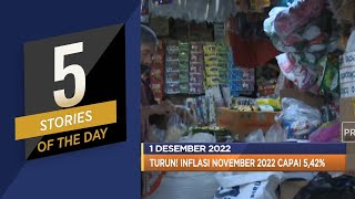 Inflasi November 2022 Turun Hingga Presiden UEA Bebaskan Utang Warga