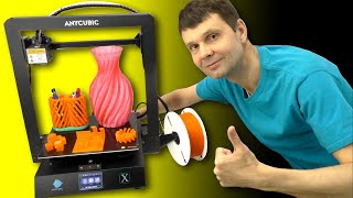 ???? ANYCUBIC Mega X мой новый большой 3D принтер Смотри на что он способен!