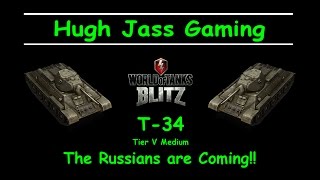 World of Tanks Blitz - T-34 Tier V Medium - The Russians Are Coming!