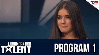 Sabrina Nielsen - Danmark har talent - Program 1