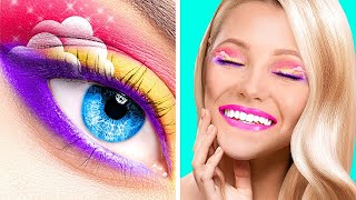 ЛАЙФХАКИ ДЛЯ КРАСОТЫ И МАКИЯЖА || Гениальные идеи с косметикой для девушек от 123 GO Like!