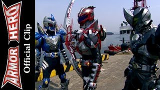 Armor Heroes Fights with Monsters - Official English Clip [HD 公式] - 59