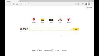 Yandex'i Microsoft Edge'den Kaldırma