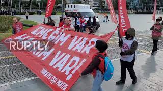 Turkey: Workers take to streets of Izmir over wages amid rising inflation