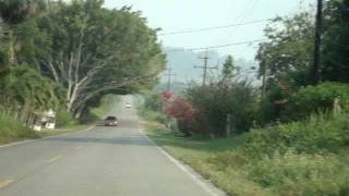 carretera pena blanca  honduras Recorido