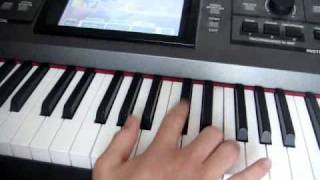 How to play numb on piano