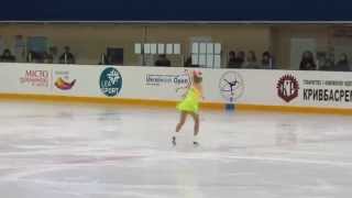 Валерия Рузаева (Valeria Ruzaeva) Фигурное катание Кубок Украины 2014-2015 3-й этап