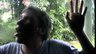 Man in desperation