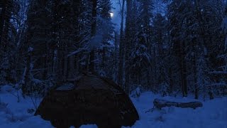 Зимний поход выходного дня. Палатка УП-2 Берег на двоих. Волокуши - Байдарка Налим 150
