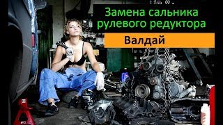Замена сальника рулевого редуктора Валдай. Перевозчик РФ