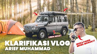 CAMPING DAN OFF-ROAD BARENG KELUARGA ft. Arief Muhammad & Omen Pake G Class