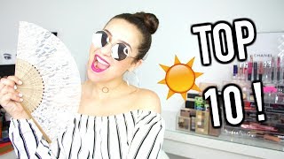 TOP 10 : MES ESSENTIELS DE L'ÉTÉ ! - Horia