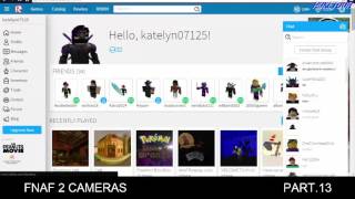 Building the FNAF 2 MAP on Roblox PT.13
