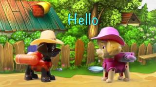 #Щенячий патруль | #английский язык для детей | английский урок | #1 | Paw patrol | Знакомство