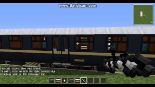 как соединить вагоны в моде traincraft