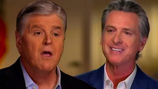 Gavin Newsom SHREDS The GOP In Hannity Interview