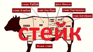Стейк. Виды стейка.  Какие бывают стейки.