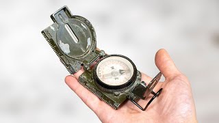 Beaten up U.S. Army lensatic compass restoration - Restoring militaria
