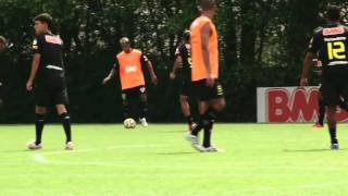 SPFC - Ilsinho e Xandão felizes por jogar com Rivaldo
