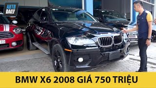 Mua ô tô cũ BMW X6 2008 giá 750 triệu - Phải yêu và hiểu BMW lắm mới DÁM XUỐNG TIỀN