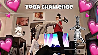 YOGA CHALLENGES/mother and daughters❤