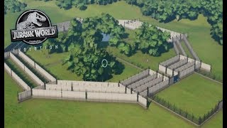 BUILDING THE RAPTOR PADDOCK!!! - Jurassic World Evolution