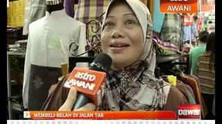 Membeli belah di jalan TAR