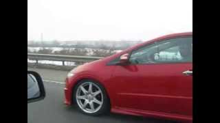 Civic Type R FN2  vs Opel Bertone 2000 T 250 hp