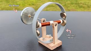 Making Powerful 2 Pole Brushed Motor Using Magnet