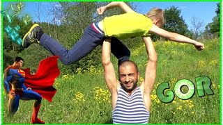 ЧЕЛЛЕНДЖ КТО ГРОМЧЕ КРИЧИТ ХАЛК ПРОТИВ СУПЕРМЕНА ВЛОГ | Family Fun CHALLENGE GAMES