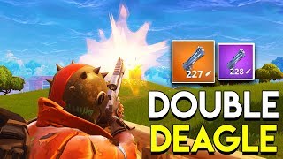 DOUBLE DEAGLE! - Fortnite: Battle Royale (Hand Cannon Gameplay)
