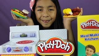 PLAY -DOH MEAL MAKIN KITCHEN PLAY- DOH REVIEW & PLAY| B2cutecupcakes