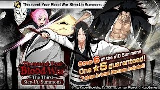 TYBW: The Thirst Step-Up Summons. Opening for 5000 orbs. What will fall out? | Bleach Brave Souls #1