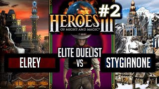 Герои 3 JO Duel ElRey vs StygianOne Elite Duelist HotA