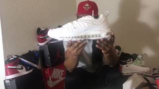Nike Air Max 98 triple white review and double pick up