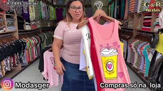T-SHIRT DIRETO DO FABRICANTE NA MODAS GER SÓ 6,99 #bras