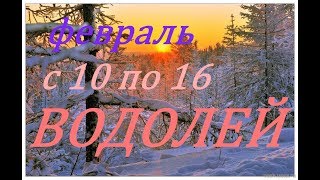 ВОДОЛЕЙ. ПРОГНОЗ на НЕДЕЛЮ с 10 по 16 ФЕВРАЛЯ. 2020г.