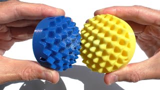 Хитрое механическое соединение шаровая шестеренка на 3D принтере 3d print #Shorts