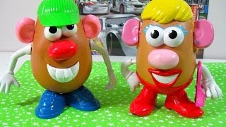 Señor y Señora Potato Nuevo modelo de Señora Potato - Juguetes de Playskool Hasbro