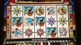 Big Win! Money Storm MULTIPLE RETRIGGER! Slot Machine Bonus