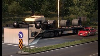 Bad drivers of Europe #21 (New AI Traffic mod)