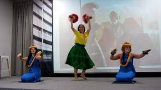 A Kona Hema O Ka Lani - Гавайский Танец (Украина, Киев, Милиани)