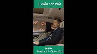 3 điều cần biết về MBUX trên 2021 Mercedes Maybach S Class (3 things to know about MBUX) #Shorts